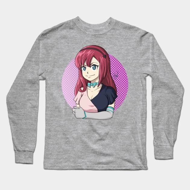 Kristina "Kris" Kuroda from Beyblade Burst Turbo / Super Z Long Sleeve T-Shirt by Kaw_Dev